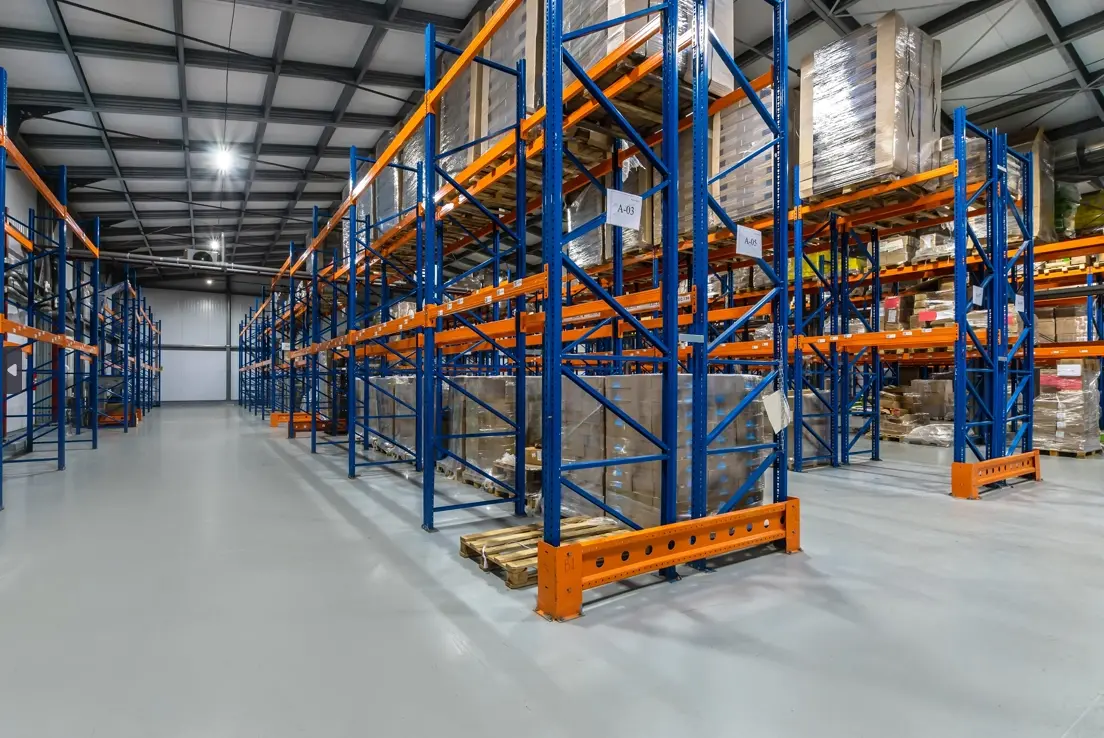 3 RFID WareIndustrial Warehouse Interior Featuring Organized Shelving Units and Inventory Storage Adobe 902001197