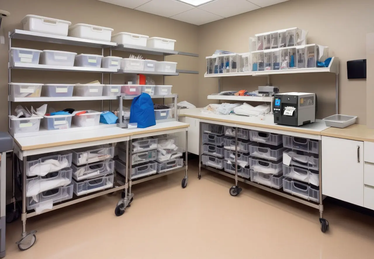 4 - Tool Tracking Compliance RFID-System-healthcare-photography-application-ZT411-RFID-supply-room–on-metal