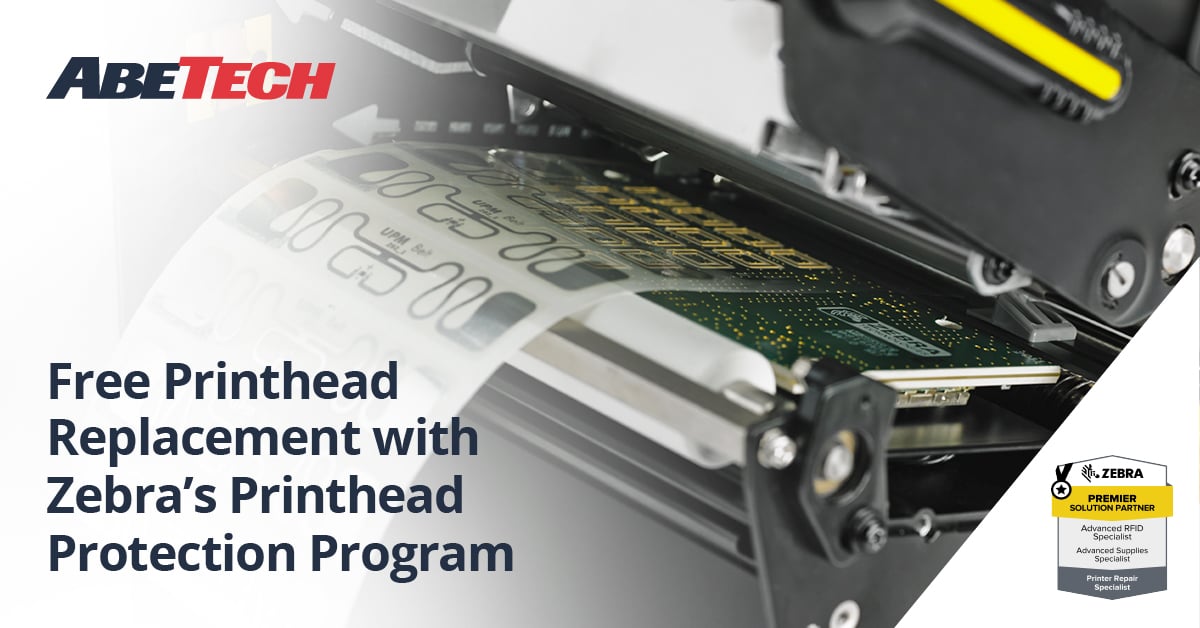 Free Printhead Replacement with Zebra’s Printhead Protection Program