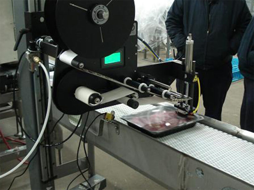 Automated Labeling 1 - Food Label Applicator