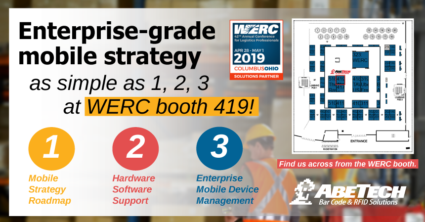 Visit AbeTech at WERC 42nd Annual Conference for Logistics Professionals